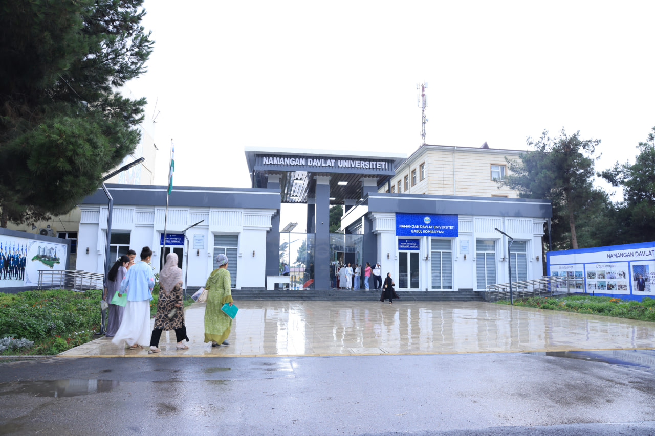 Namangan davlat universitetida kasbiy (ijodiy) imtihonlarning uchinchi kuni boshlandi
