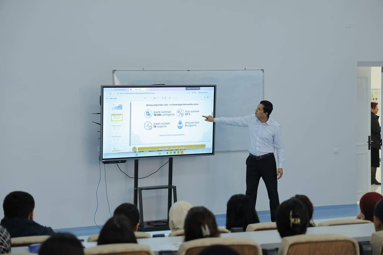 “Kelajakka qadam” dasturi doirasida ochiq muloqot oʻtkazildi 2