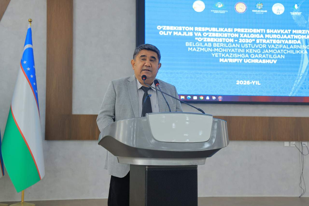 Namangan davlat universitetida ma’rifiy uchrashuv o‘tkazildi 7