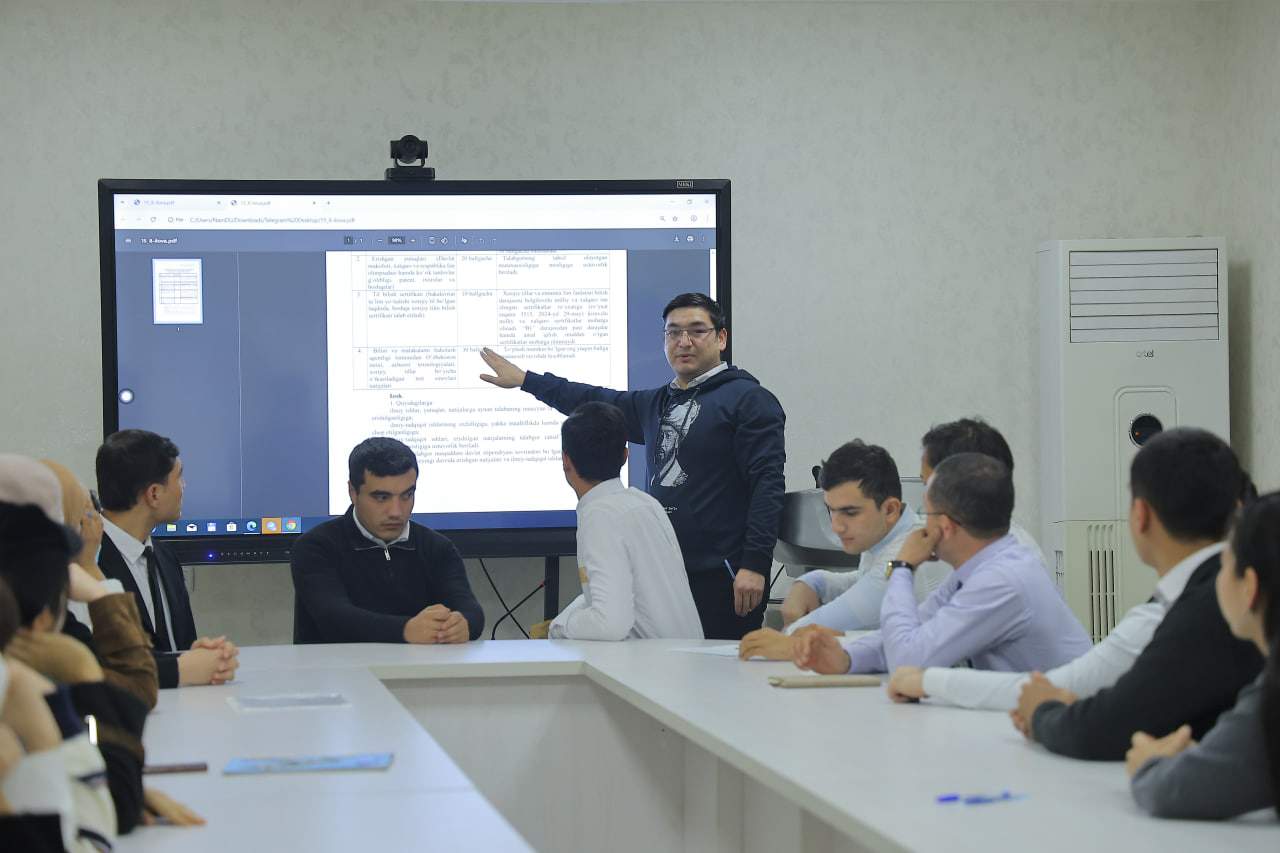 Prezident va nomli davlat stipendiyalari bo‘yicha respublika bosqichi ishtirokchilari bilan uchrashuv o‘tkazildi 4