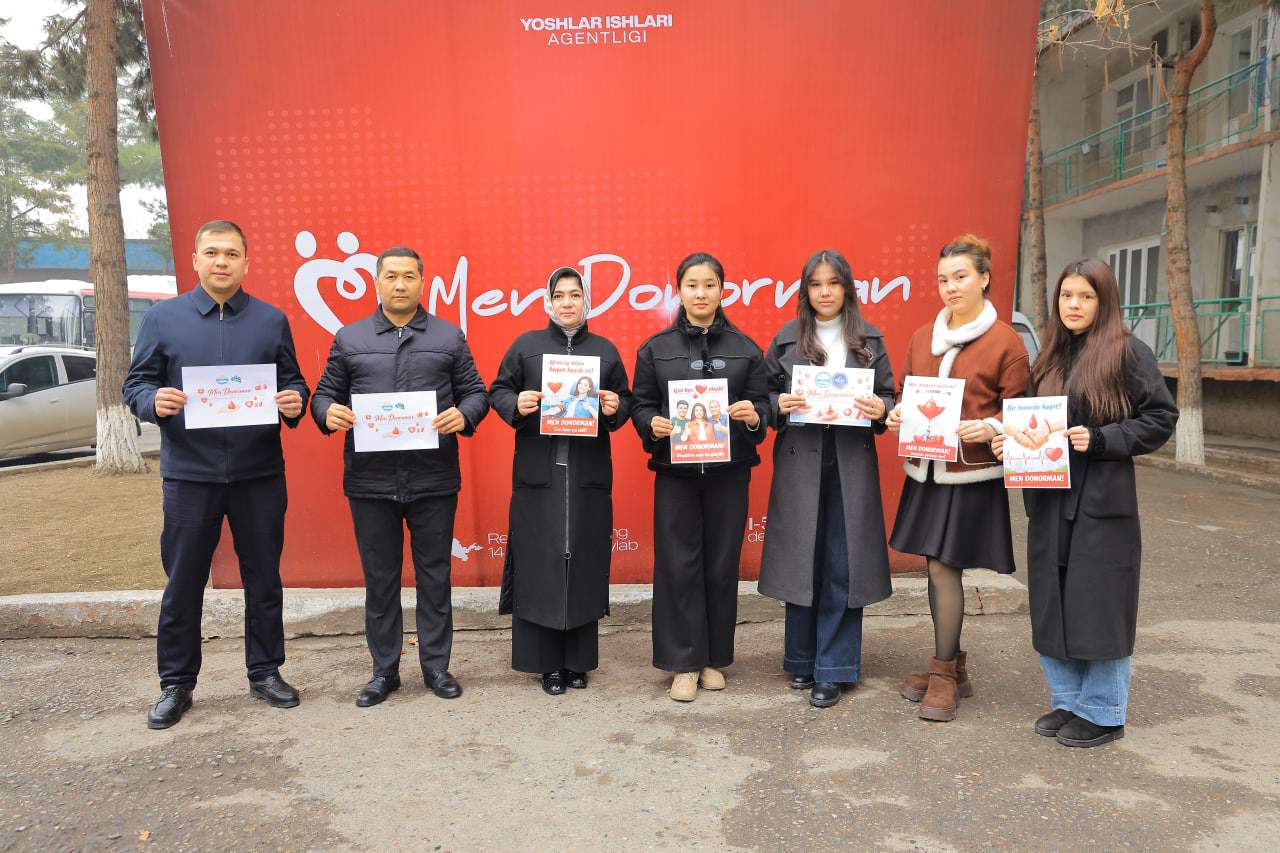 Namangan davlat universiteti jamoasi “Men donorman” aksiyasida faol ishtirok etmoqda 6