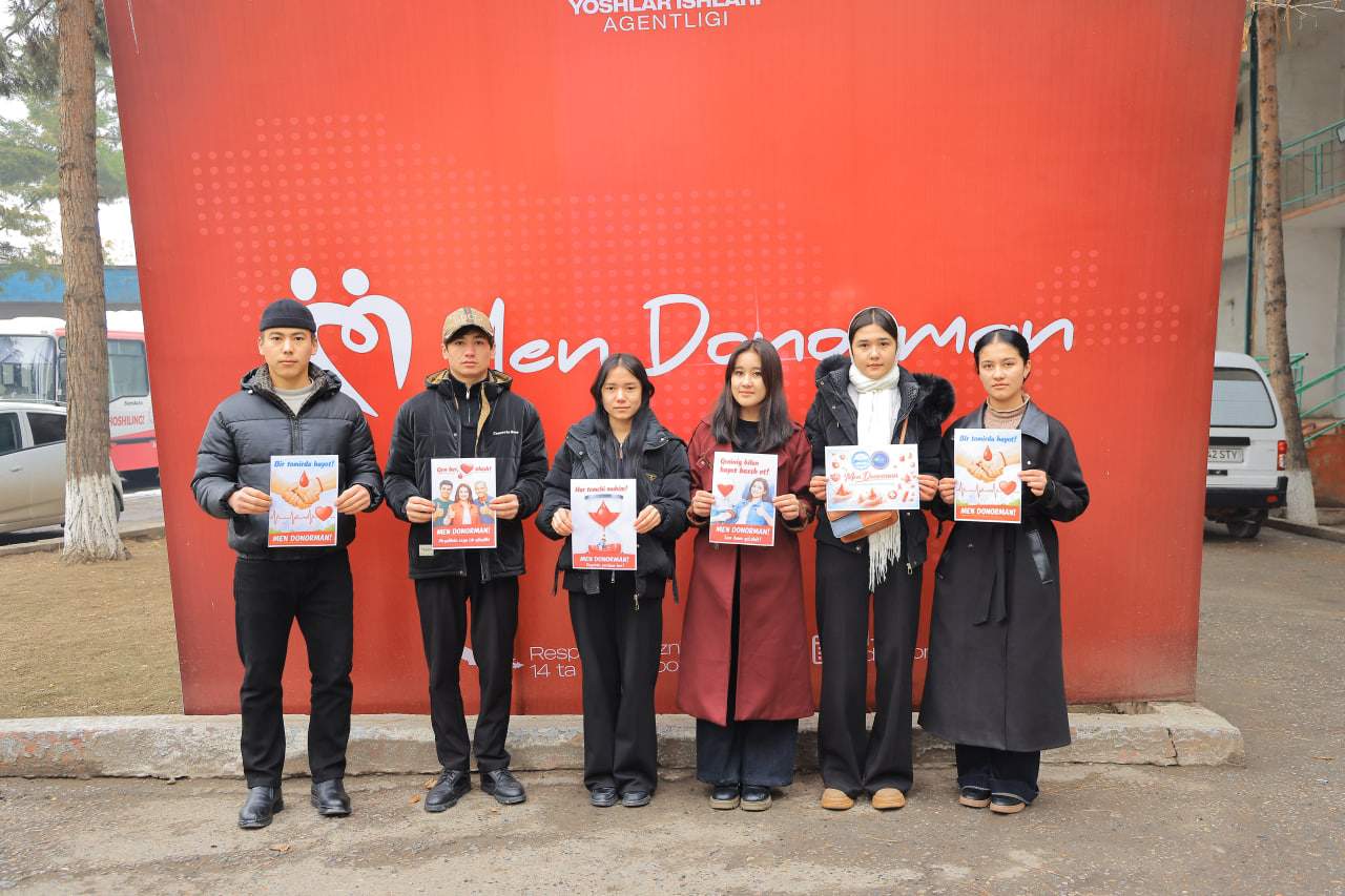 Namangan davlat universiteti jamoasi “Men donorman” aksiyasida faol ishtirok etmoqda 7