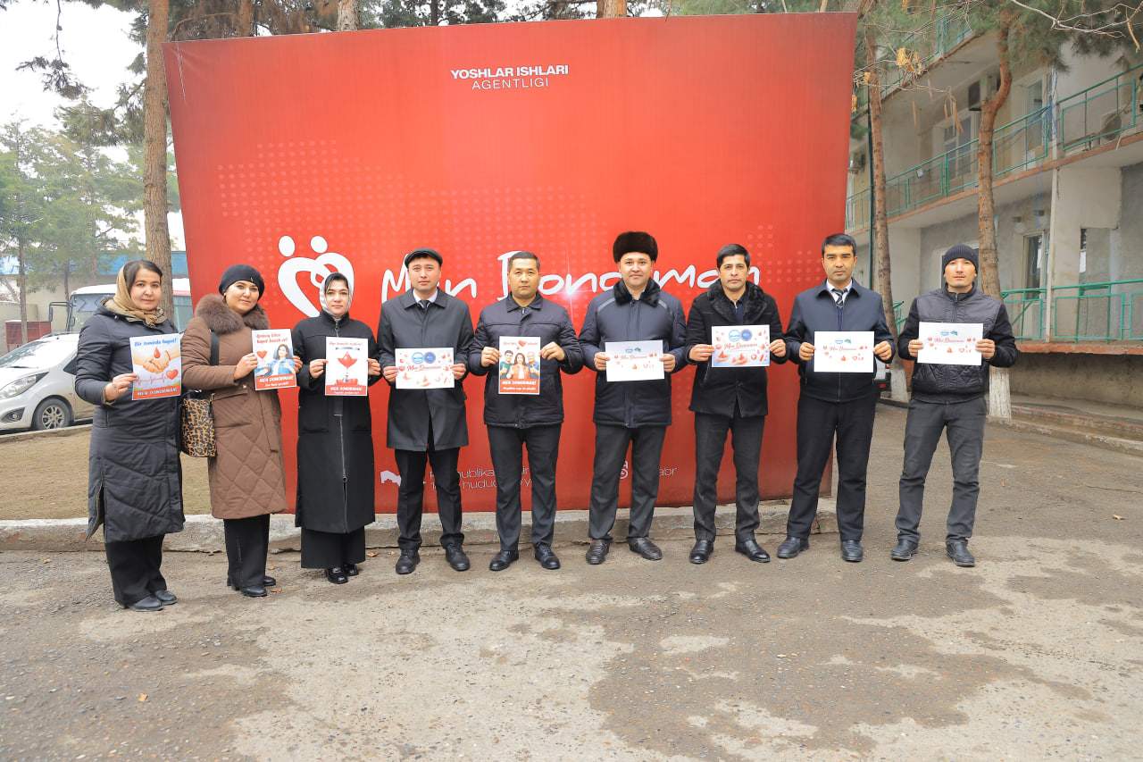 Namangan davlat universiteti jamoasi “Men donorman” aksiyasida faol ishtirok etmoqda 8