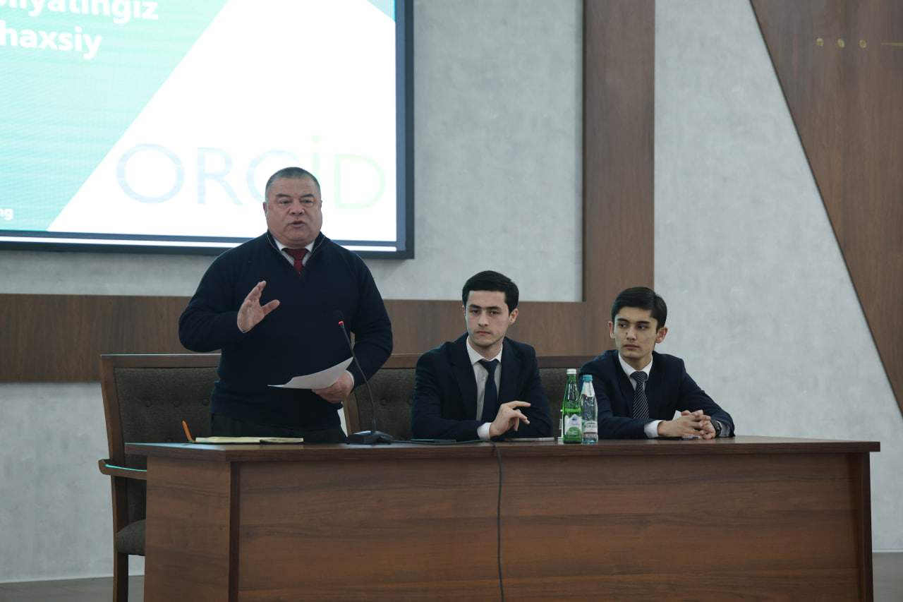 Universitetda “Springer Nature” xalqaro ilmiy bazasidan foydalanish bo‘yicha o‘quv-seminar trening o‘tkazildi 2