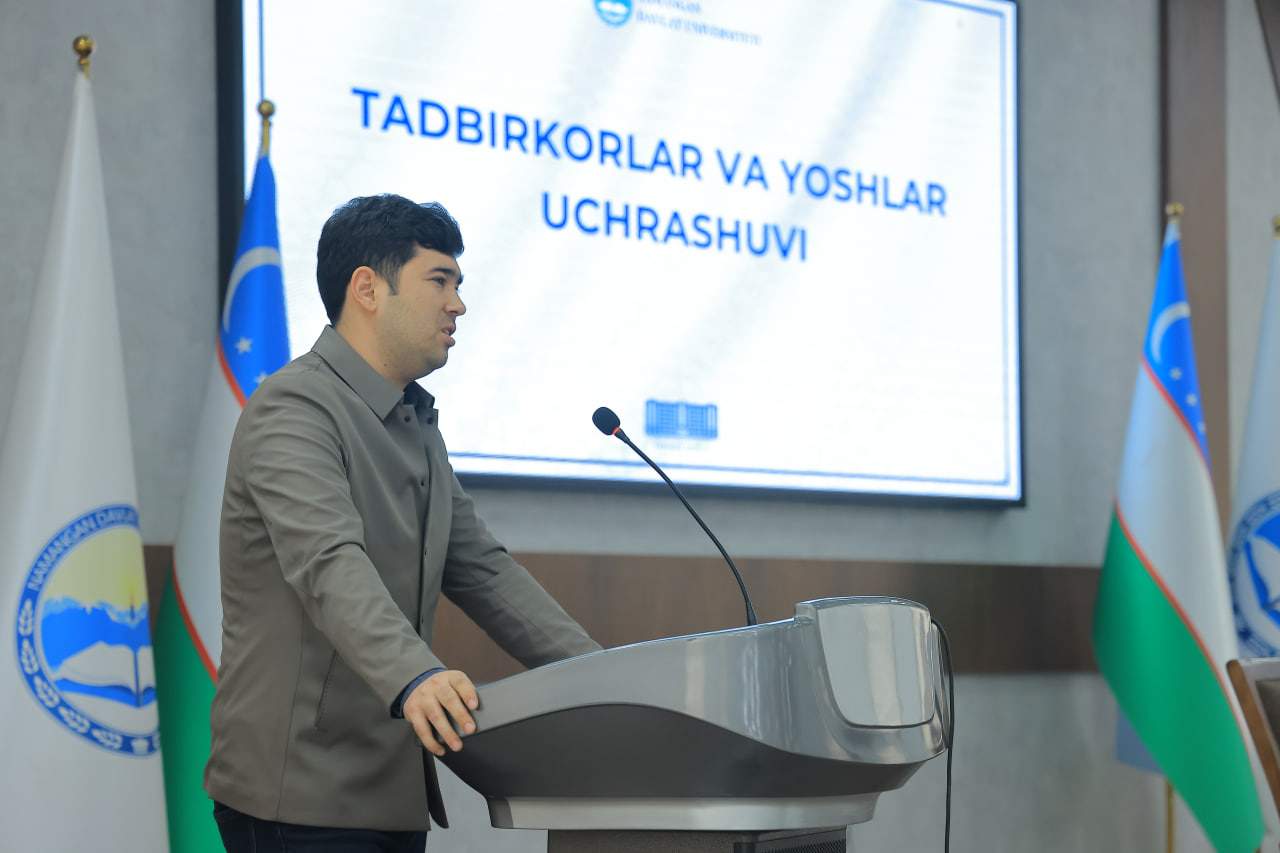 Namangan davlat universitetida «Tadbirkorlar va yoshlar uchrashuvi» o‘tkazildi 4