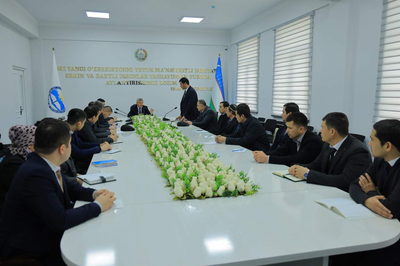 Universitet rektori Fizika-matematika fakulteti jamoasi bilan uchrashdi 2