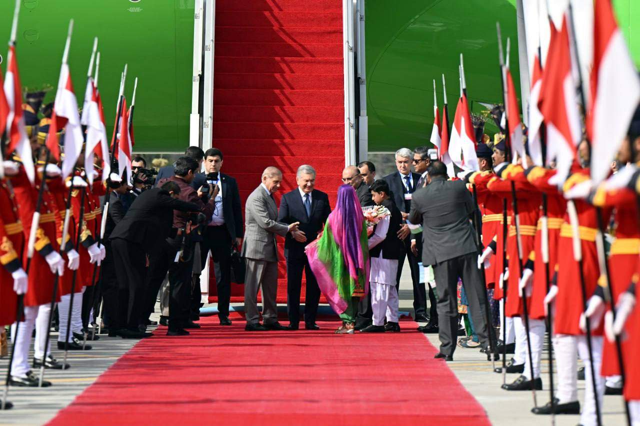 Oʻzbekiston Prezidentining Pokistonga davlat tashrifi boshlandi 5