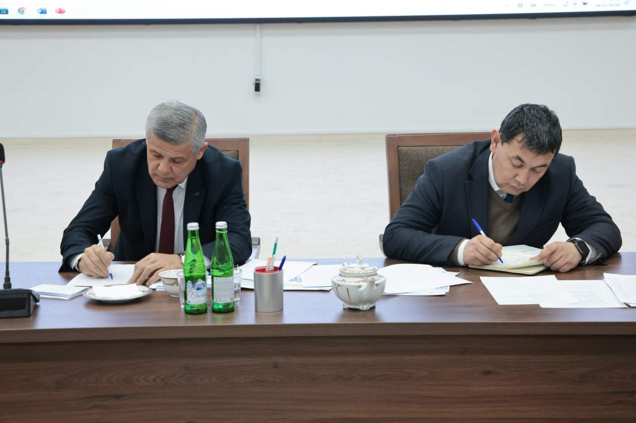 Universitet faoliyatining dolzarb masalalariga bag‘ishlangan kengaytirilgan Kengash yig‘ilishi 4