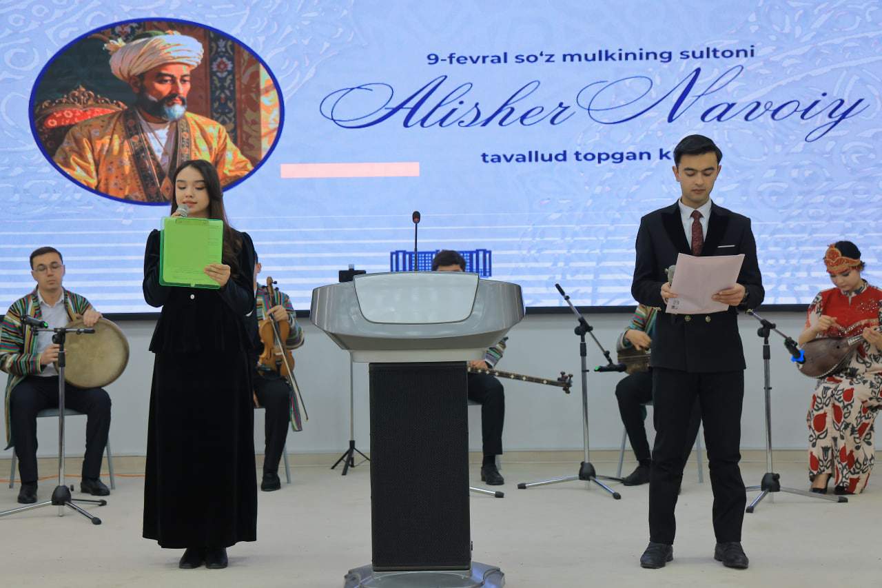 Universitetda Mir Alisher Navoiy tavalludining 585 yilligi munosabati bilan ma’naviy-ma’rifiy tadbir o‘tkazildi 1