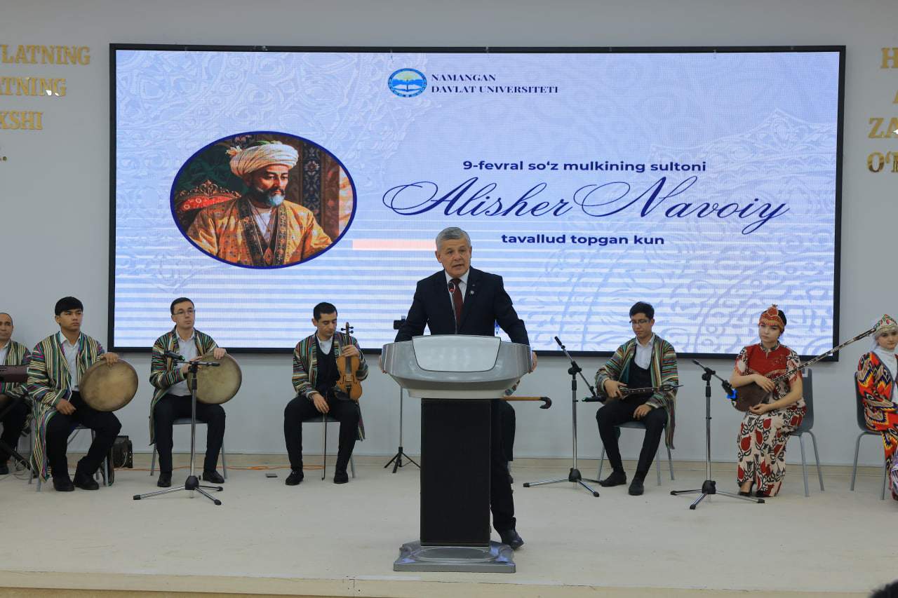 Universitetda Mir Alisher Navoiy tavalludining 585 yilligi munosabati bilan ma’naviy-ma’rifiy tadbir o‘tkazildi (1-qism) 4