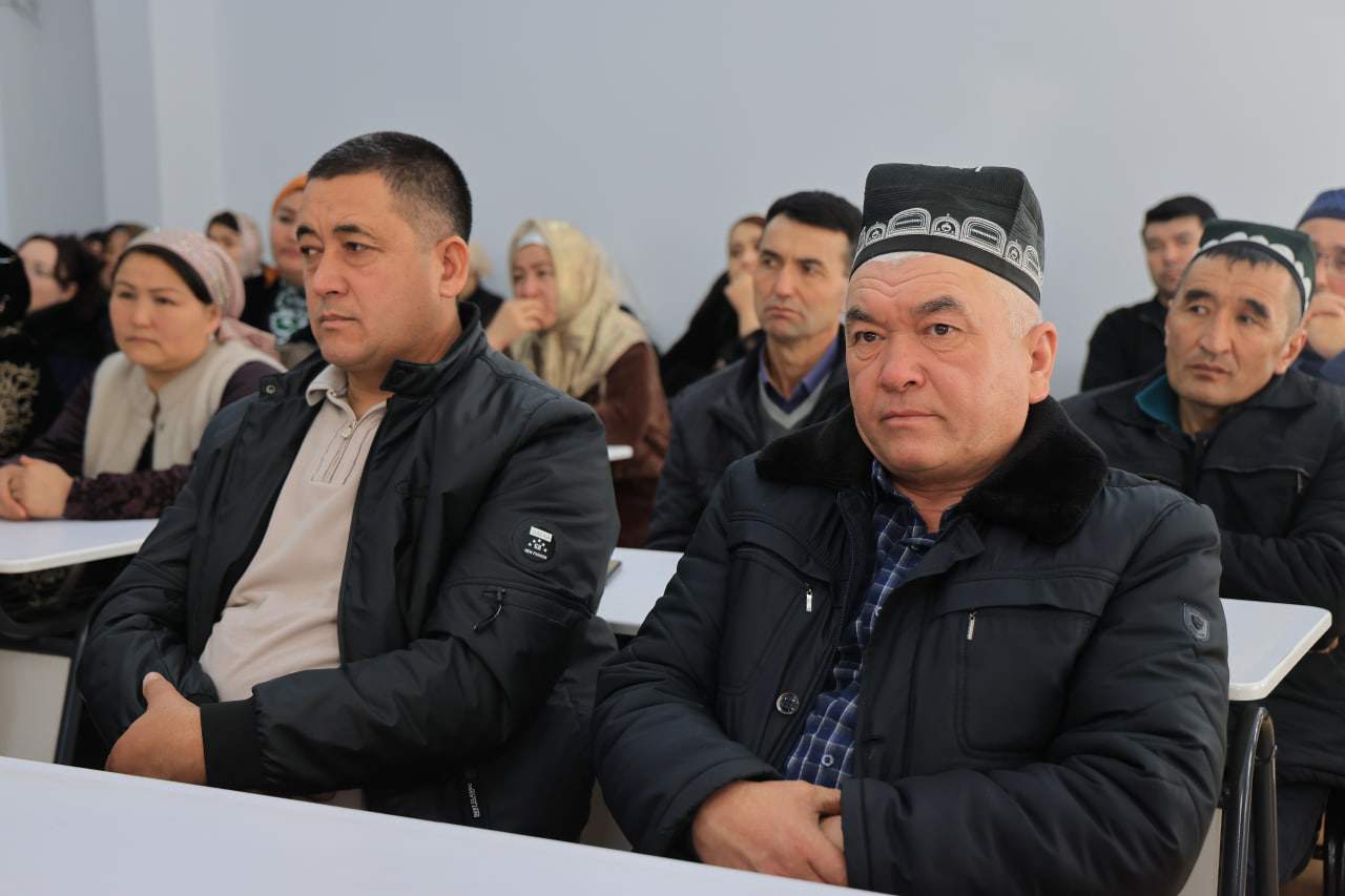 Biotexnologiya fakultetida ota-onalar yig‘ilishi o‘tkazildi. 6