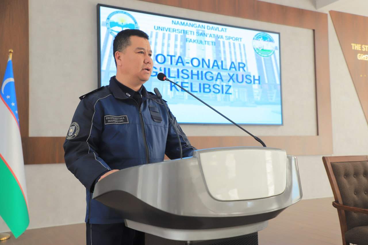 San’at va sport fakultetida tahsil olayotgan 1–2-bosqich talabalari ota-onalari uchun navbatdagi yig‘ilish bo‘lib o‘tdi. 4