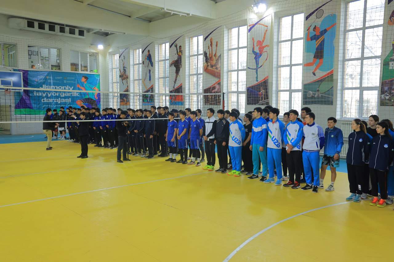 «Yoshlar kuni» doirasida universitetda “Talabalar ligasi” sport musobaqalarining ochilish marosimi o‘tkazildi 1