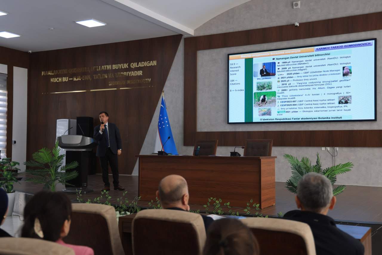 Namangan davlat universitetida «Akademik va yoshlar uchrashuvi» o‘tkazildi 4