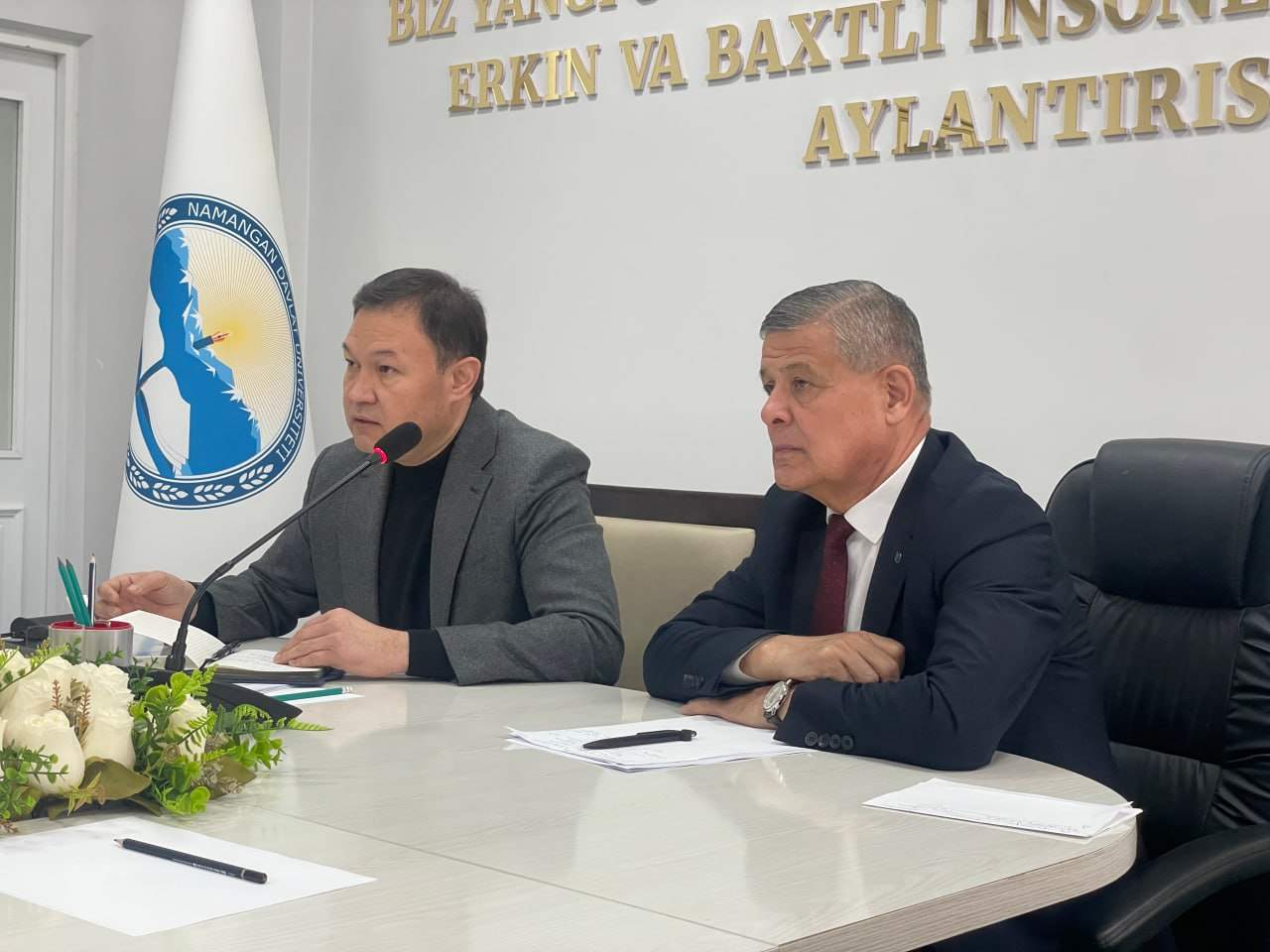 Namangan davlat universitetida talabalar bandligi va yoshlar xavfsizligi masalalari muhokama qilindi 2