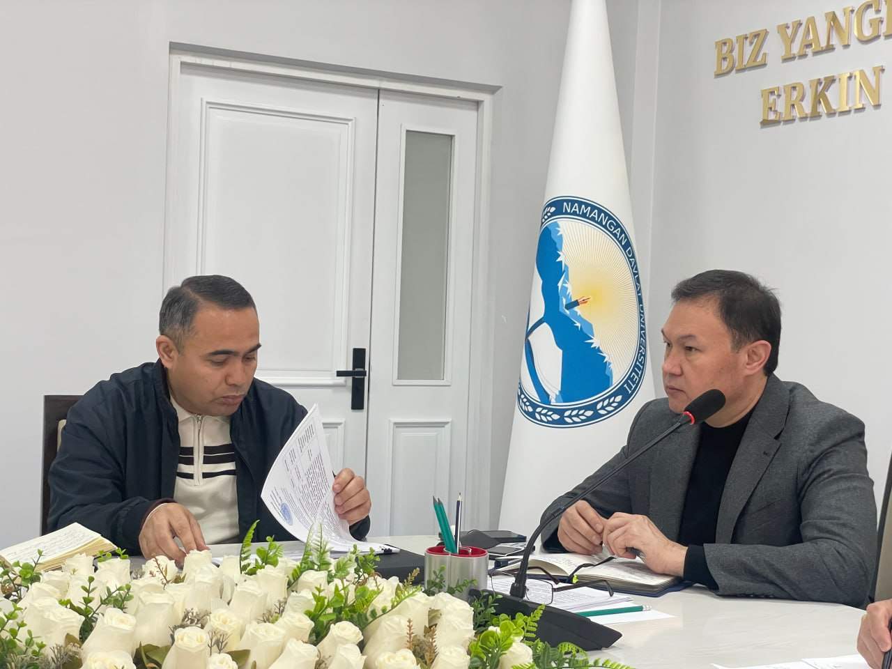 Namangan davlat universitetida talabalar bandligi va yoshlar xavfsizligi masalalari muhokama qilindi 4