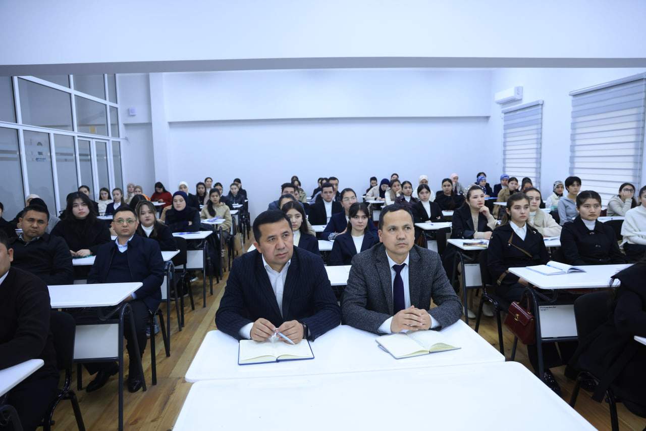 Biotexnologiya fakultetida xorijiy professor ishtirokida onlayn ma’ruza o‘tkazildi 2