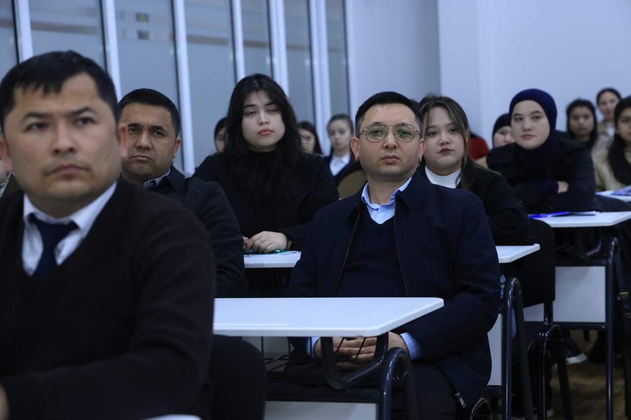 Biotexnologiya fakultetida xorijiy professor ishtirokida onlayn ma’ruza o‘tkazildi 6