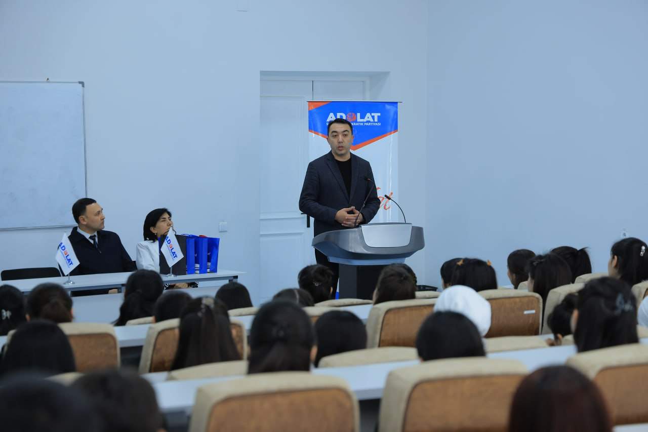 Fizika-matematika fakultetida “Deputat va yoshlar uchrashuvi” o‘tkazildi 3