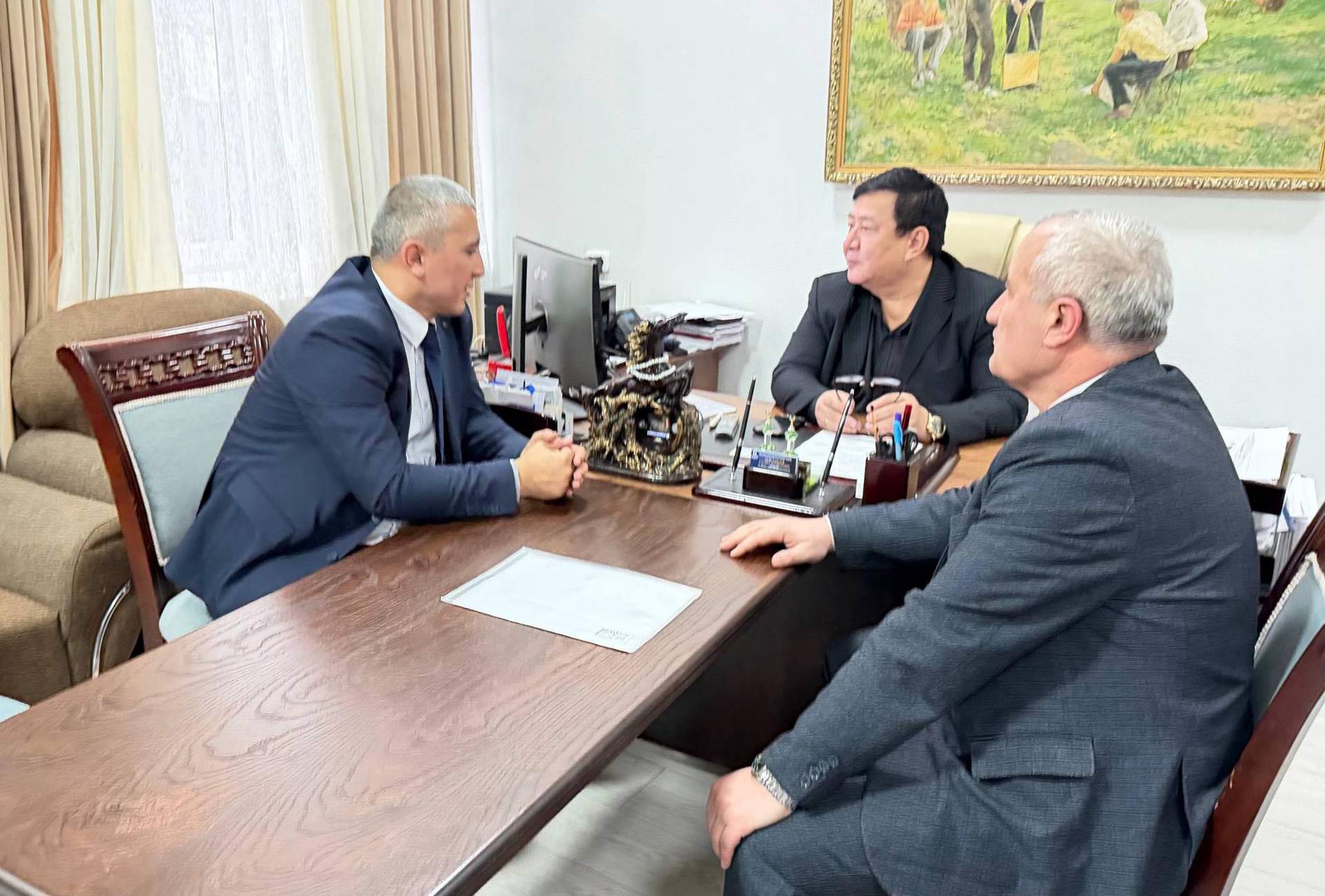 Namangan davlat universiteti va Janubiy-Qozog’iston davlat universiteti hamkorligi kengaymoqda 1