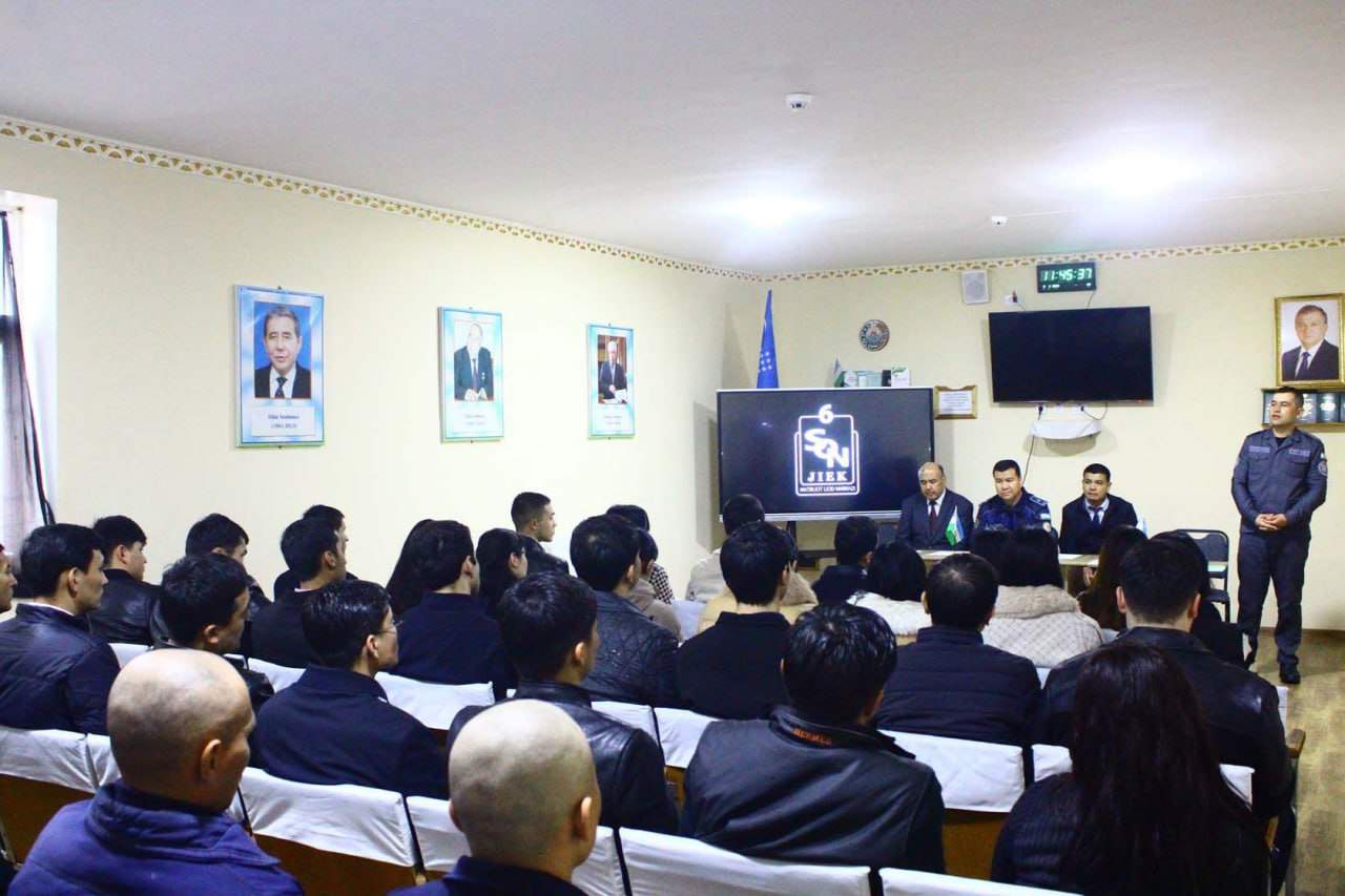 Yuridik fakulteti talabalari jazoni ijro etish muassasasiga tashrif buyurdilar 3