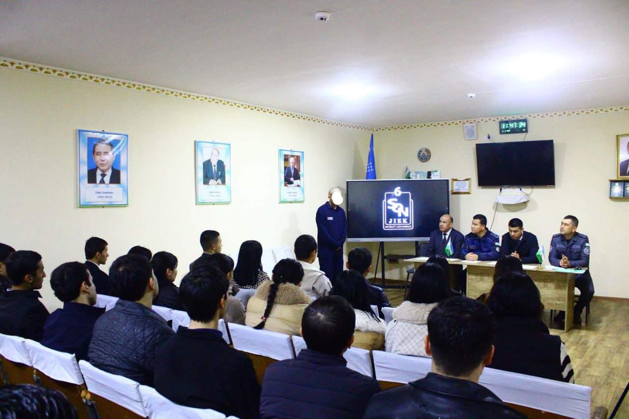 Yuridik fakulteti talabalari jazoni ijro etish muassasasiga tashrif buyurdilar 4