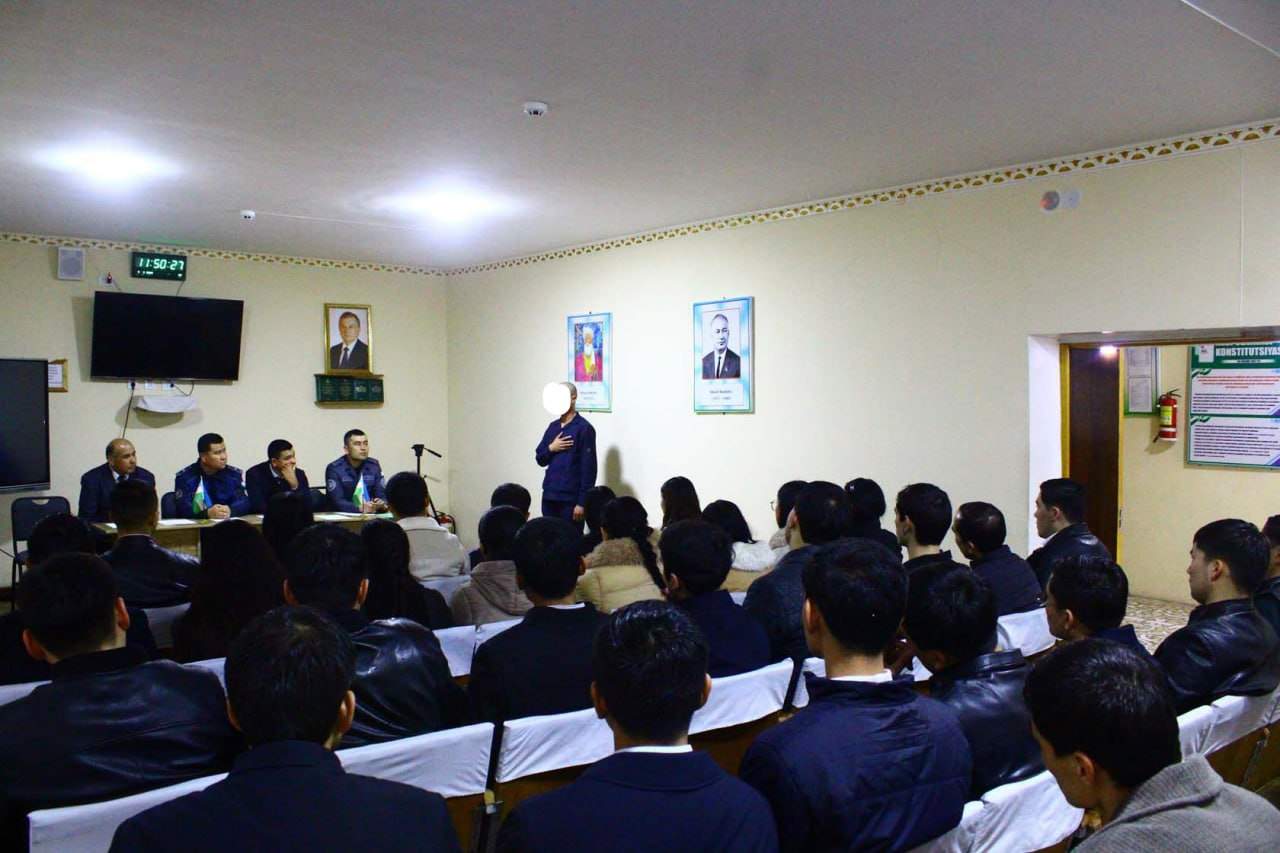 Yuridik fakulteti talabalari jazoni ijro etish muassasasiga tashrif buyurdilar 6