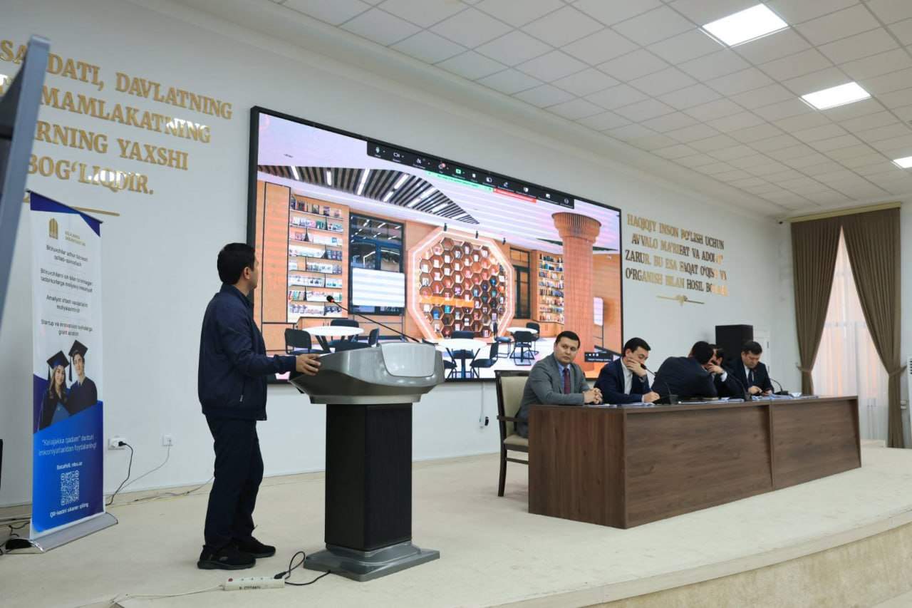 Namangan davlat universitetida “Rahbar va yoshlar” uchrashuvi o‘tkazildi. 9