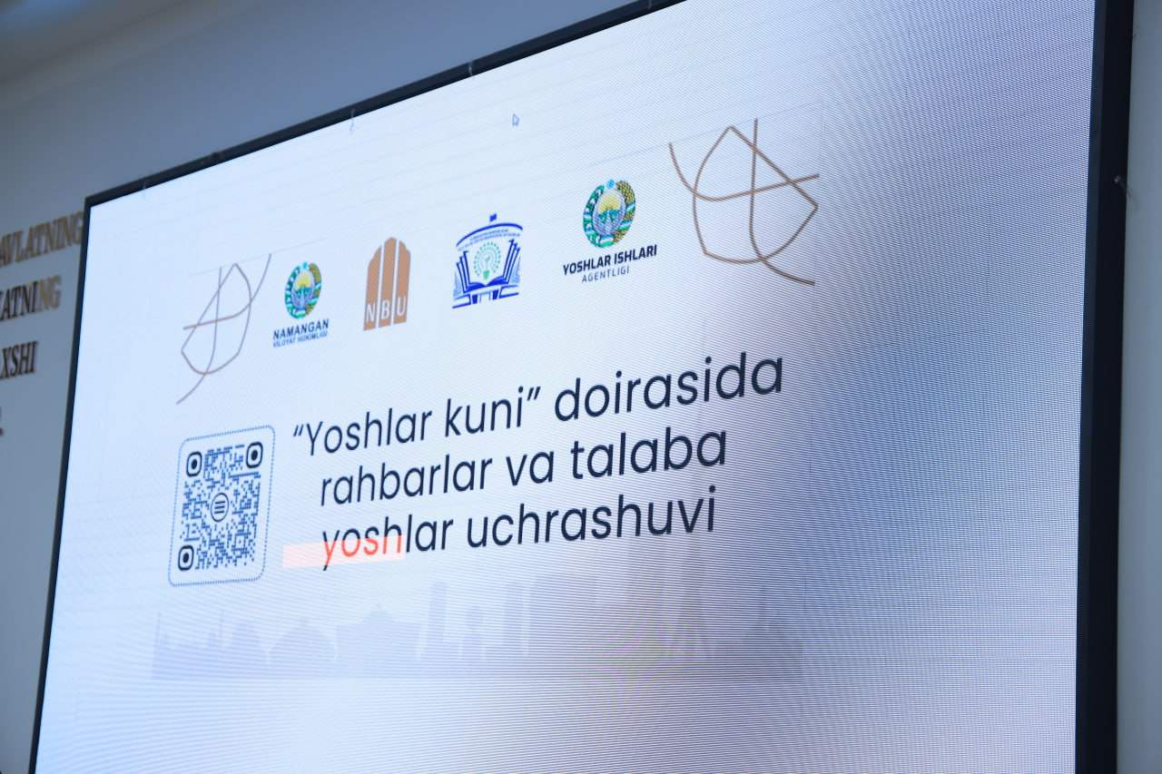 Namangan davlat universitetida “Rahbar va yoshlar” uchrashuvi o‘tkazildi. 1