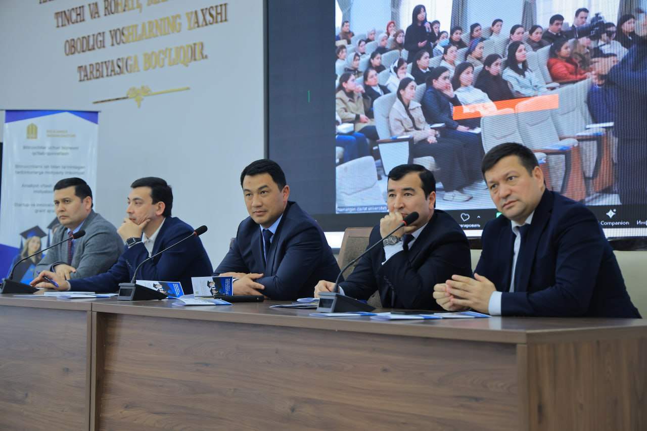 Namangan davlat universitetida “Rahbar va yoshlar” uchrashuvi o‘tkazildi. 5