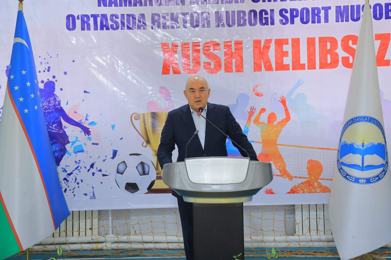 Namangan davlat universitetida “Rektor kubogi” sport musobaqalariga tantanali start berildi 2