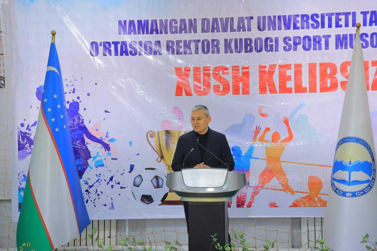 Namangan davlat universitetida “Rektor kubogi” sport musobaqalariga tantanali start berildi 5