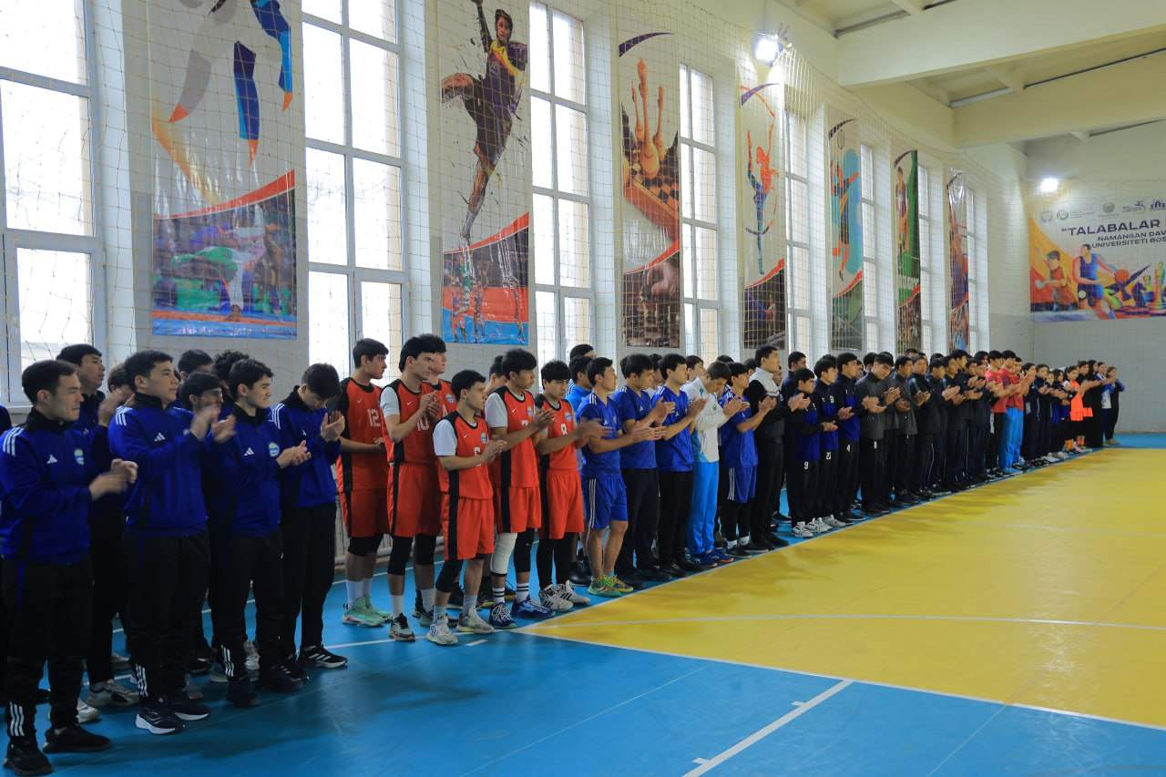 Namangan davlat universitetida “Rektor kubogi” sport musobaqalariga tantanali start berildi 8