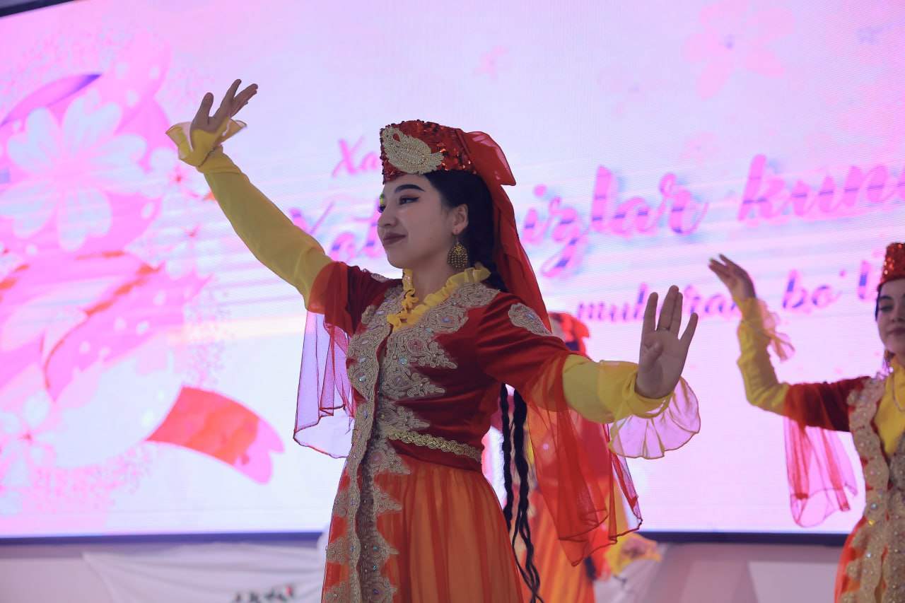 Namangan davlat  universitetida 8-mart – Xalqaro xotin-qizlar kuni munosabati bilan tantanali bayram bo‘lib o‘tdi. 1