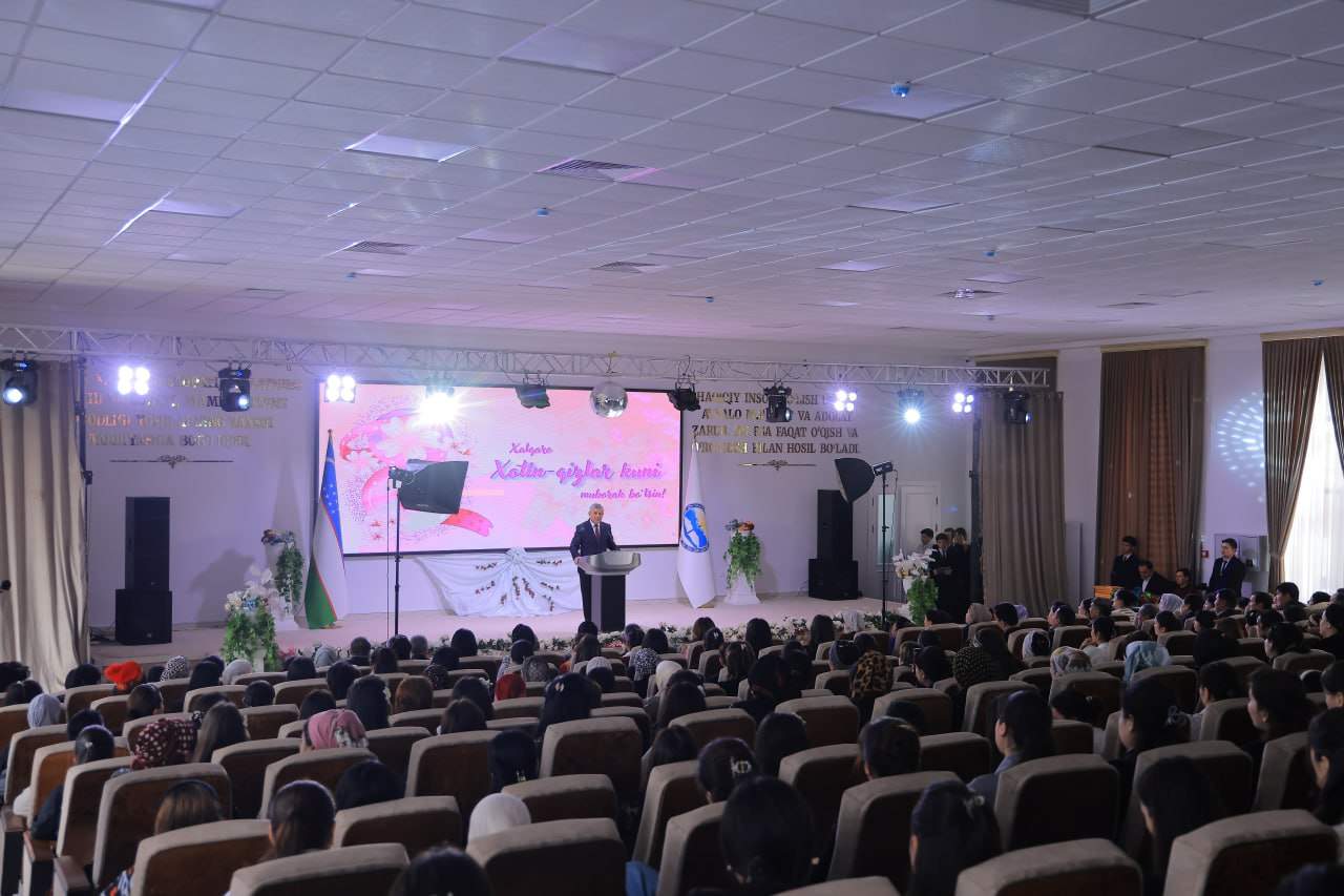 Namangan davlat  universitetida 8-mart – Xalqaro xotin-qizlar kuni munosabati bilan tantanali bayram bo‘lib o‘tdi. 9