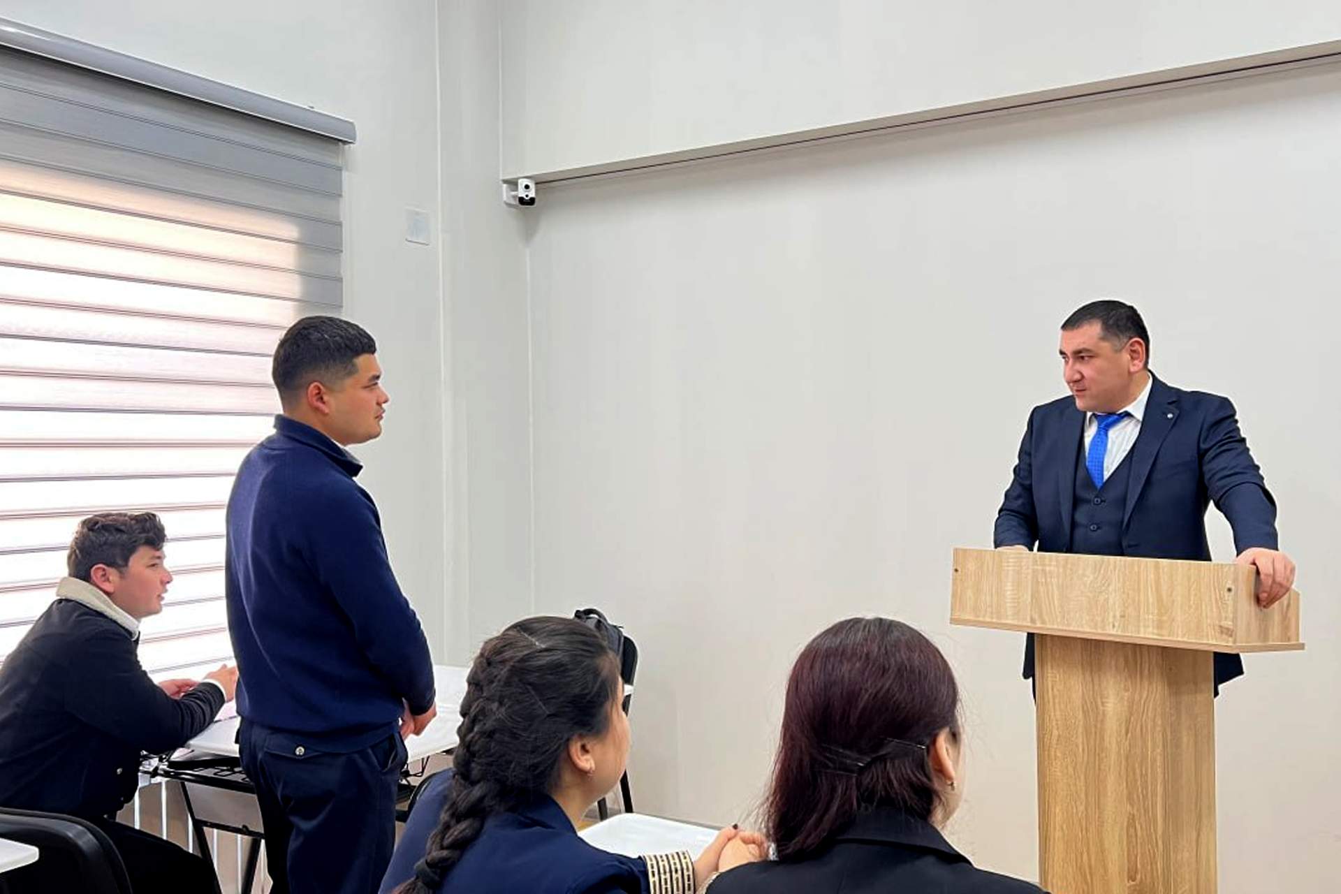 Biotexnologiya fakultetida taniqli biolog olim bilan uchrashuv o‘tkazildi 1