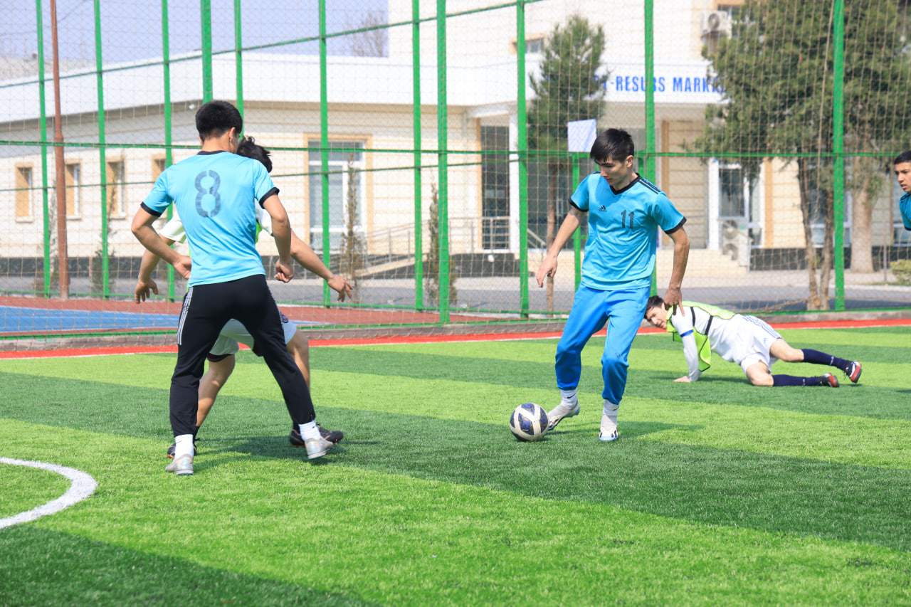 San’at va sport fakultetida mini futbol bo‘yicha an’anaviy “Dekan kubogi” musobaqasi o‘tkazildi 5