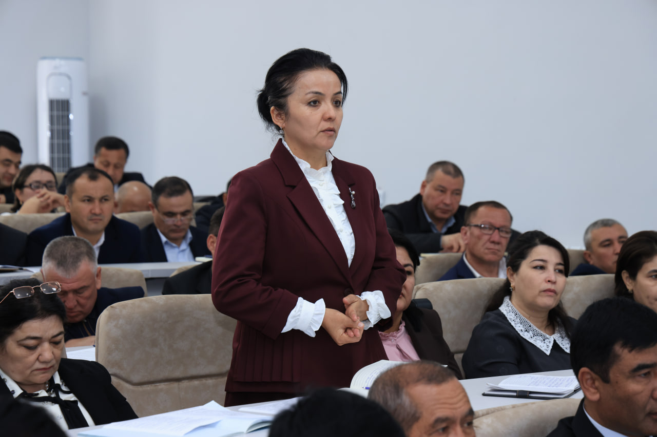 The 11th Council Meeting for the 2025/2026 Academic Year Was Held at Namangan State University 2