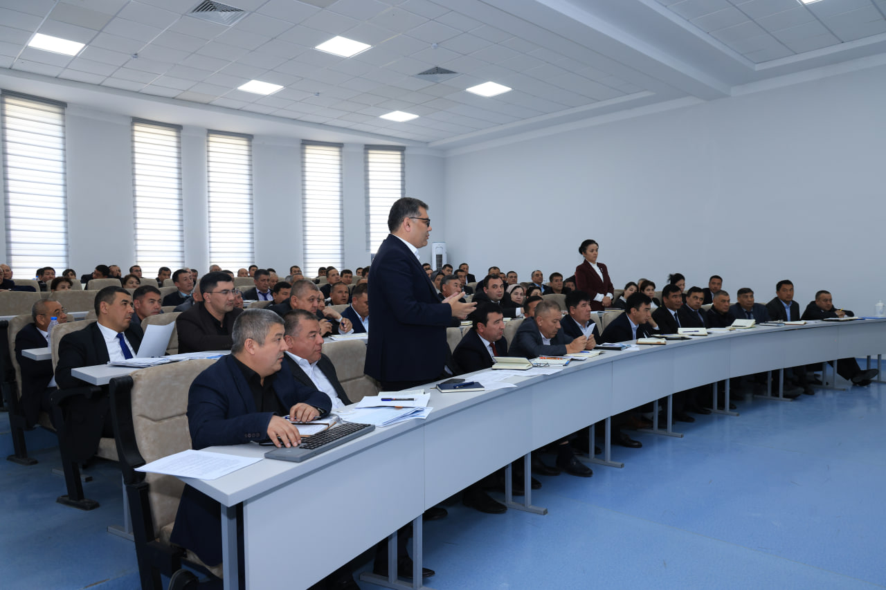 The 11th Council Meeting for the 2025/2026 Academic Year Was Held at Namangan State University 7