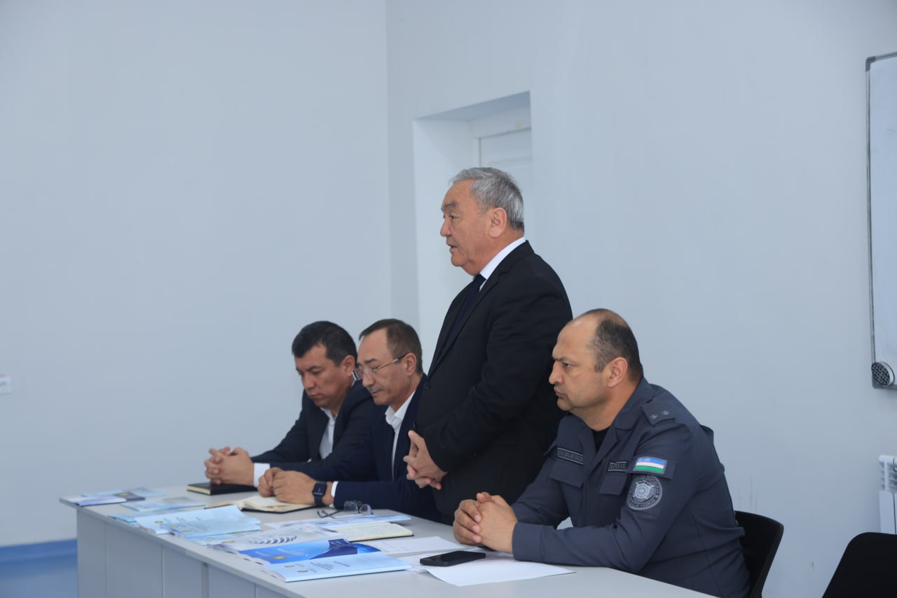A meeting with representatives of the Research Institute of Criminology of the Republic of Uzbekistan was held at Namangan State University. 6