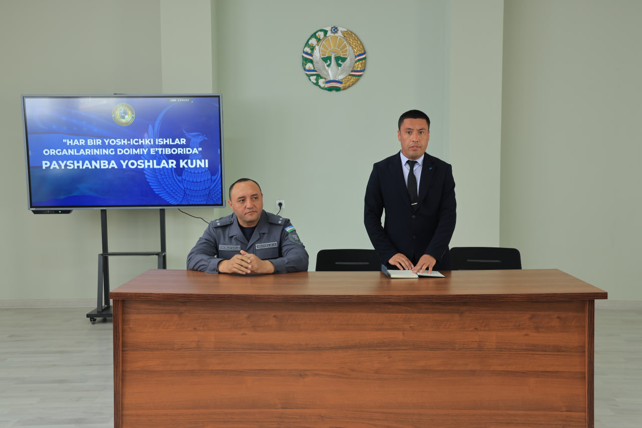 Встреча на тему “Каждый молодой человек находится под постоянным вниманием сотрудников органов внутренних дел” состоялась