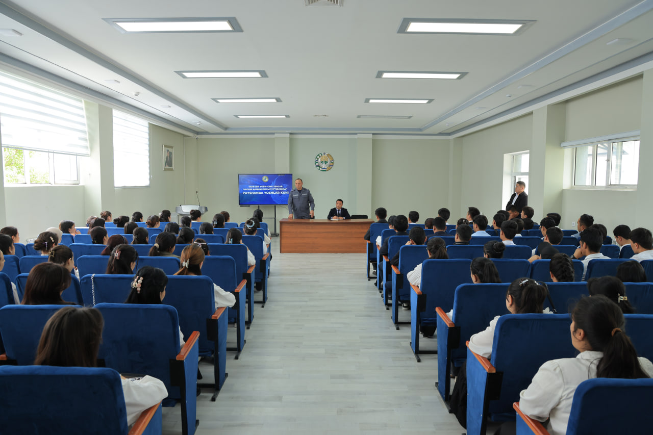 A meeting was held on the topic “Every young person is under the constant attention of internal affairs officers” 2