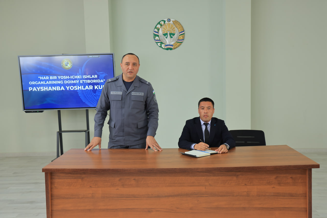 A meeting was held on the topic “Every young person is under the constant attention of internal affairs officers” 5