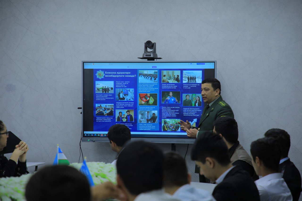 A Meeting with Representatives of the Namangan Regional Customs Administration Was Held at Namangan State University 3