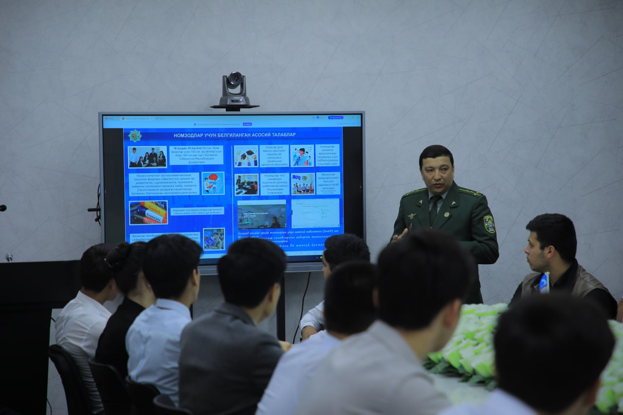 A Meeting with Representatives of the Namangan Regional Customs Administration Was Held at Namangan State University 4
