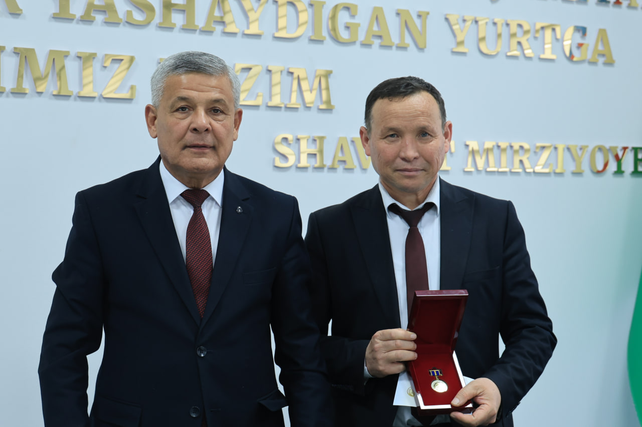 Faculty Members of Namangan State University Honored with a Prestigious Award 1