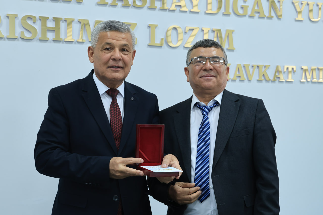 Faculty Members of Namangan State University Honored with a Prestigious Award 2