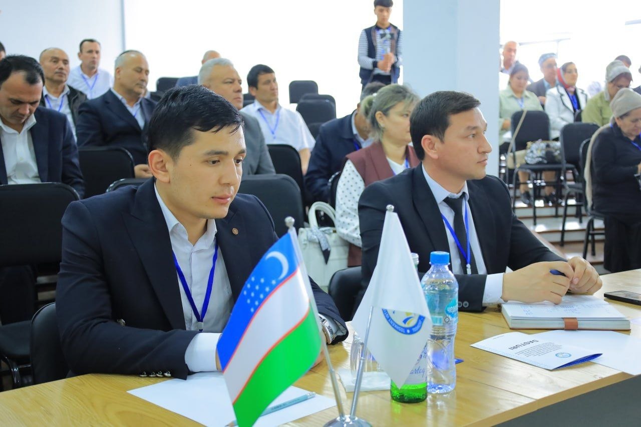 The experience of Namangan State University was shared at a republican conference. 1