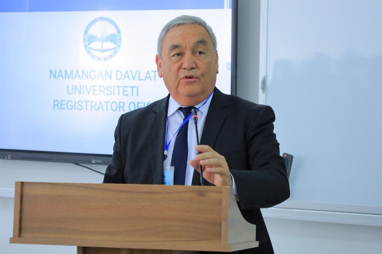 The experience of Namangan State University was shared at a republican conference. 3