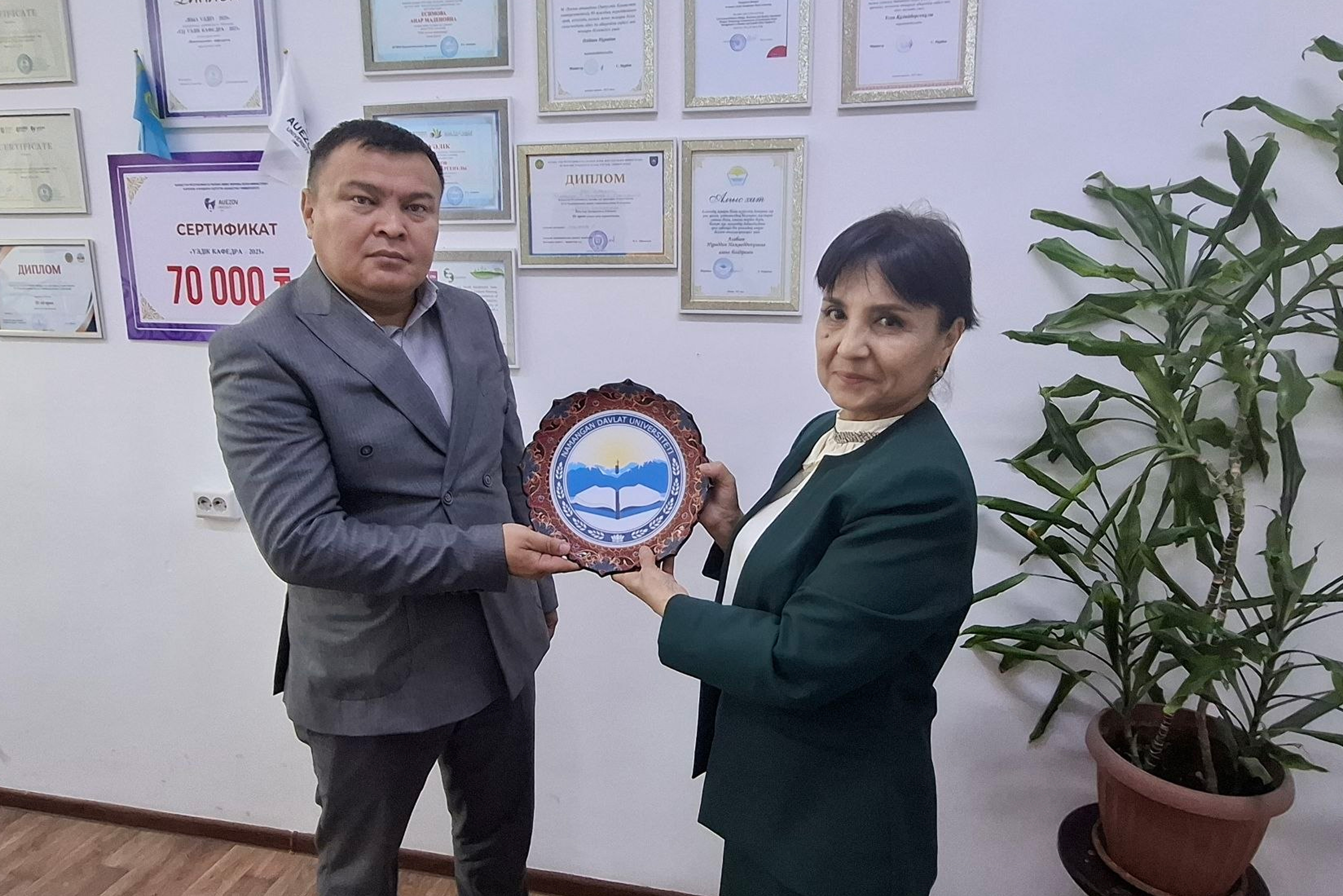 Faculty members of Namangan State University successfully completed an international internship program 3